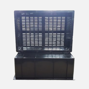 Nef Tub Grated 45L Black