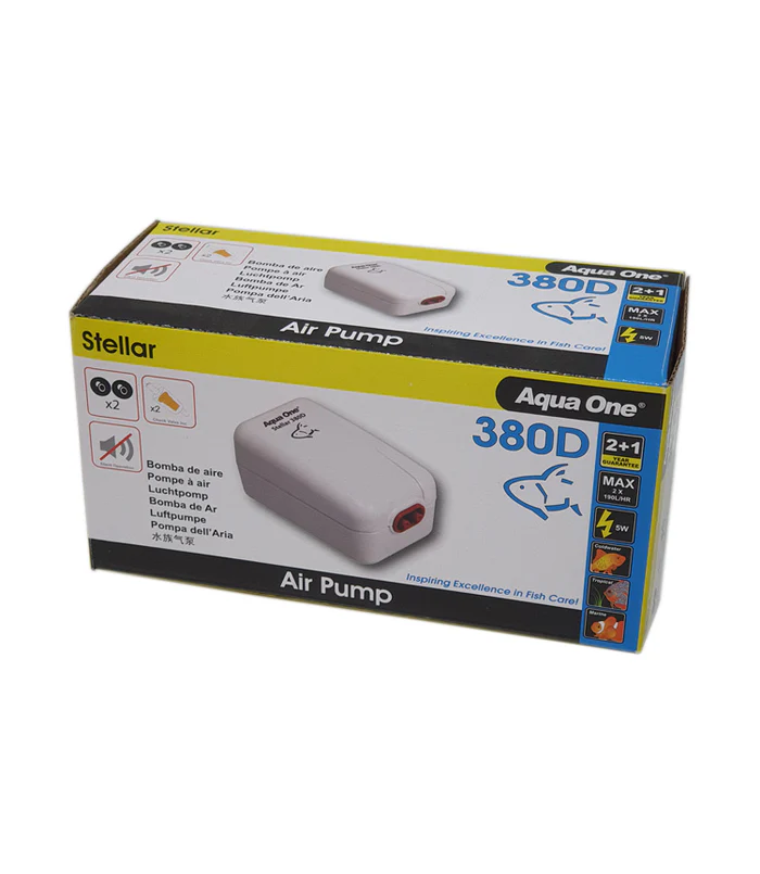 Aqua Stellar 380D Twin Air Pump
